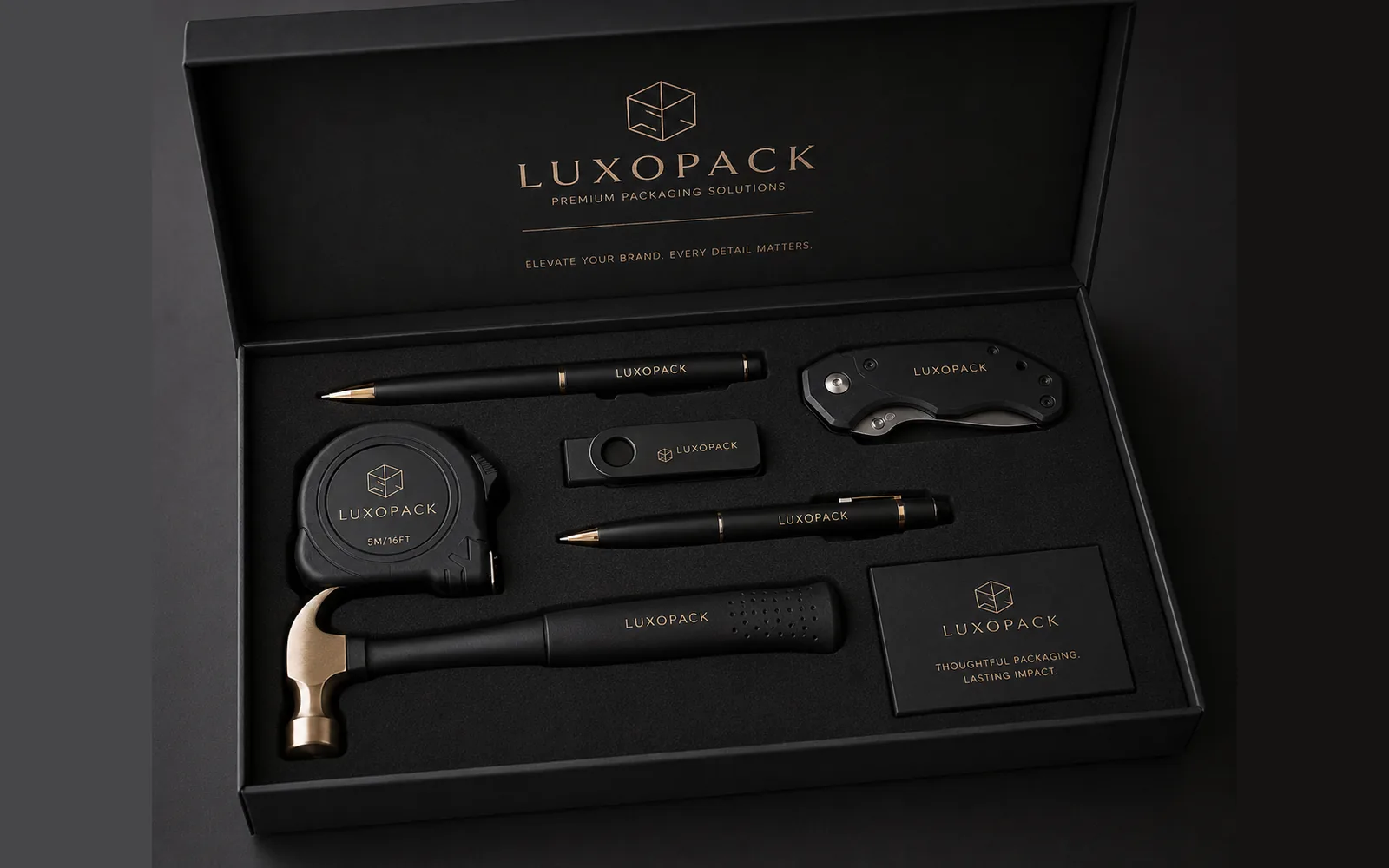 Customized corporate gift box